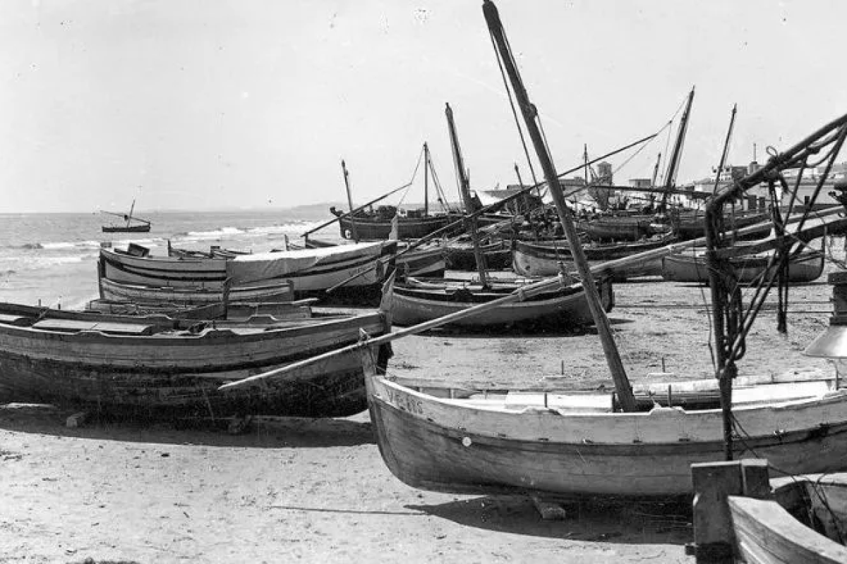 fotos pescadores calafell